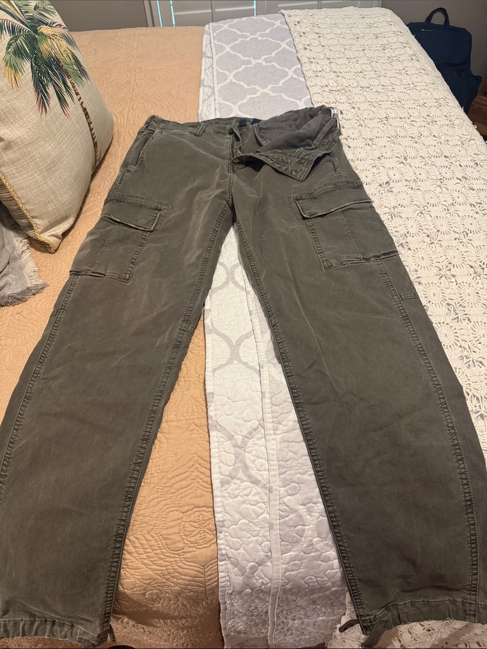 American Eagle Outfitters Olive Green Cargo Pants